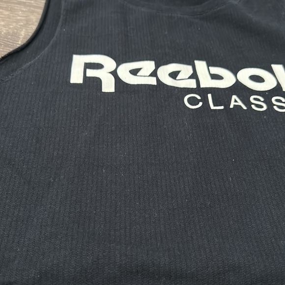 Rare Sample Vintage Reebok Classic Crop Top Muscle Tee - Picture 5 of 5
